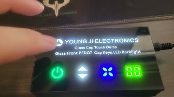 Glass Capacitive Touch Controls with ETS