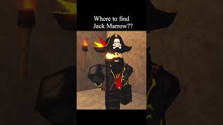 where to find ?? #jackmarrow #roblox #fisch