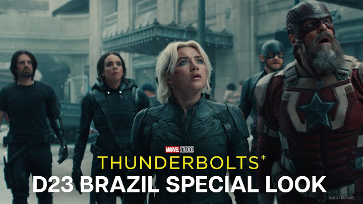 Marvel Studios’ Thunderbolts* | D23 Brazil Special Look | Marvel NL