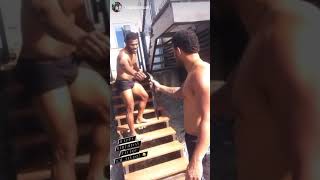 Maika Sivo Gets Scared By An Eel