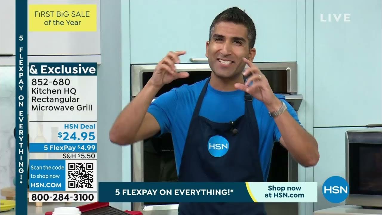 Kitchen HQ Rectangular Microwave Grill YouTube