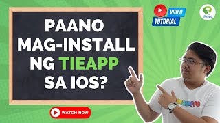 Paano Mag-install ng TIEAPP sa inyong IOS device? screenshot 5