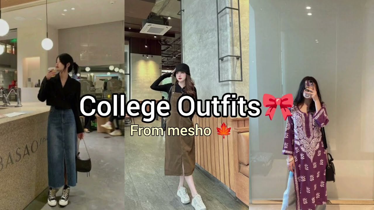 College Outfit Ideas 2026 🎀 | Meesho Haul Under ₹500! 🍁10+Trendy College Outfits 