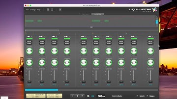 LIQUID NOTES Features: Piano roll
