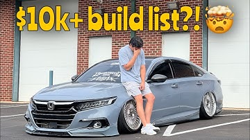 Full Build Breakdown On My 2022 Honda Accord Sport 2.0t