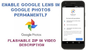 Permanently Enable Google lens in Google photos app now.