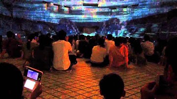 Projection Mapping@ Dockyard Park, Yokohama, Japan