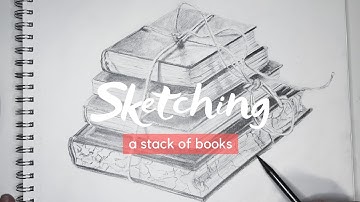 Sketching a Stack of Books