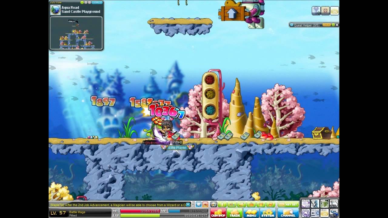 Maplestory Flower Fish and Krip 57-65