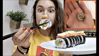 COOKING WITH KRISTEN! (Mini Sushi Roll)