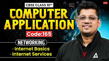 📢 Networking Class 10 | CBSE Class 10 Computer Applications (Code 165) | Chapter 1 Explained