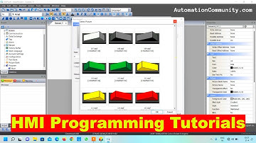 HMI Programming Tutorials for Two Way Switch PLC Program