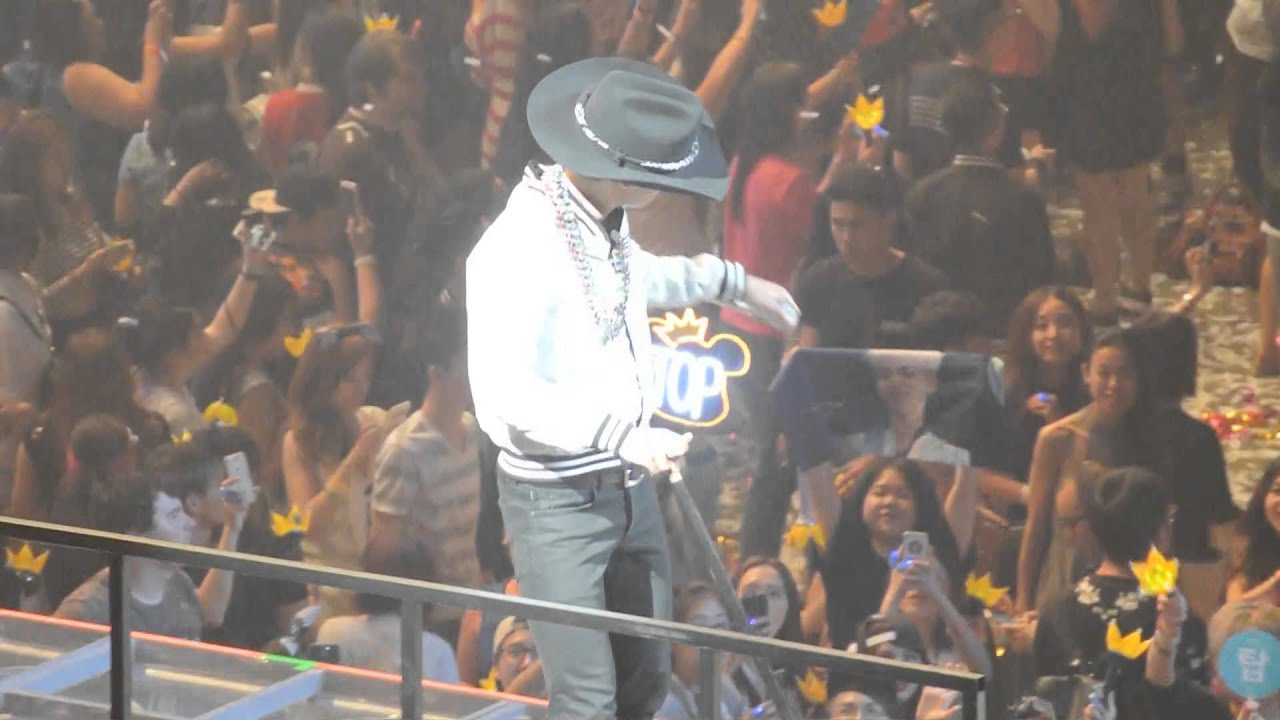 151017 Big Bang Made Tour Sydney - Encore We Like 2 Party + Ending (T.O.P focus)