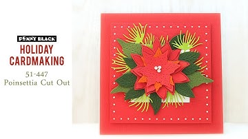 PB&J | Holiday Cardmaking | Poinsettia Die Cut