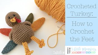 Crocheted Turkey How To Crochet The Feet