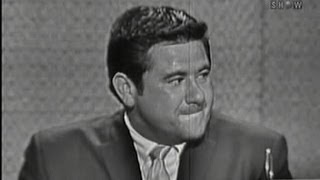 What's My Line? - Buddy Hackett; Alan King [panel] (Aug 21, 1960)