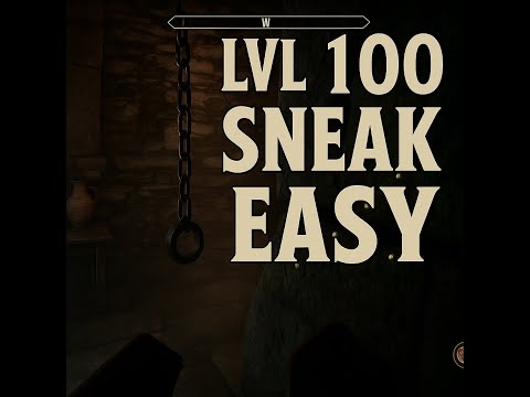 Oblivion Remastered - Leveling SNEAK to 100 before ever leaving your jail cell!