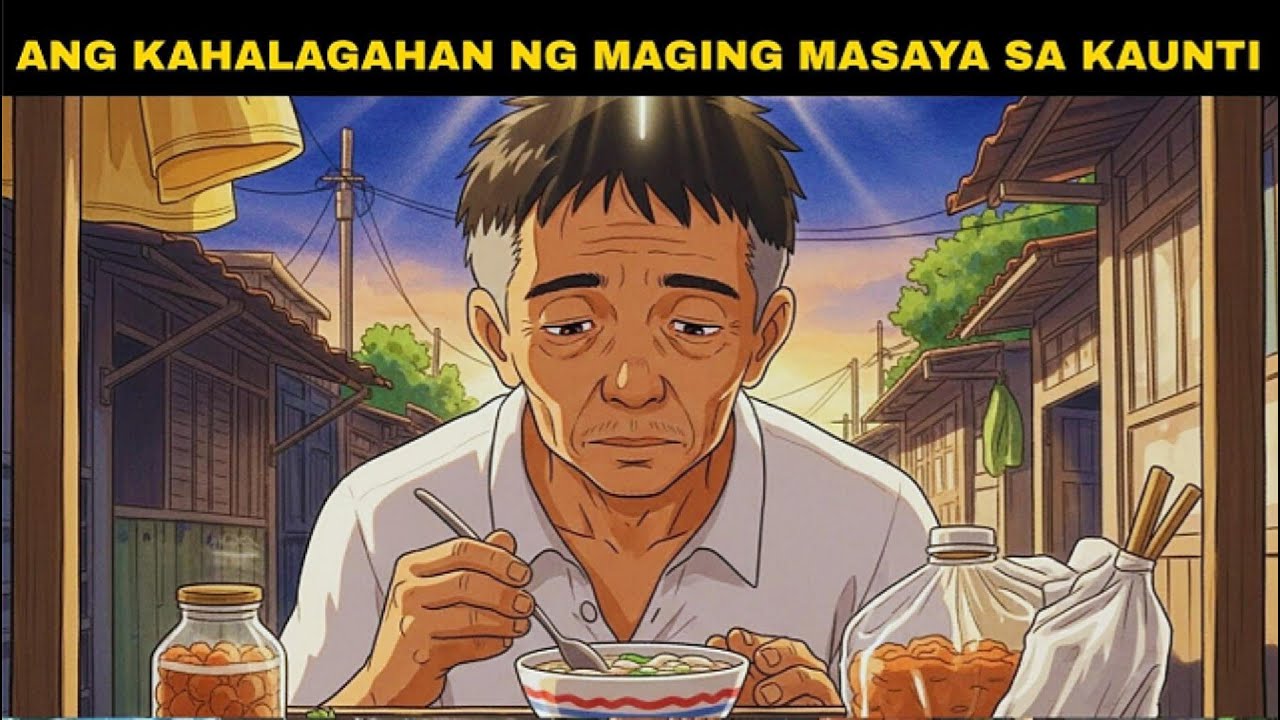ANG KUWENTONG ITO AY IPINAPAKITA ANG KAHALAGAHAN NG MAGING MASAYA SA KAUNTI AT MAGTIWALA SA DIYOS