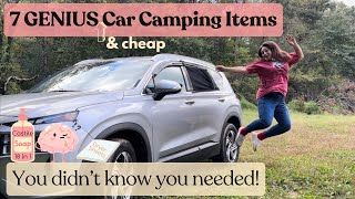 7 Genius Car Camping Accessories You Didn't Know You Needed #carcamping