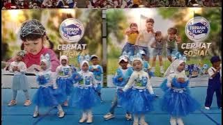 Lomba jingle Frisian Flag 2025 sekabupaten garut Dan alhamdulillah TK kaka menang juara 1 🥰😍🤲