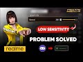 🔥 Realme Phones Free Fire Low Sensitivity Problem FIX | 100% Working Settings
