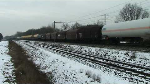 Long Unit Cargo Train(Mixed Freight) DB Schenker Rail,with class,serie,BR 189