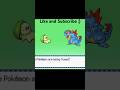 Chikorita and Feraligatr fused/reversed #shorts #pokemoninfinitefusion #pokemon #romhack #fangame