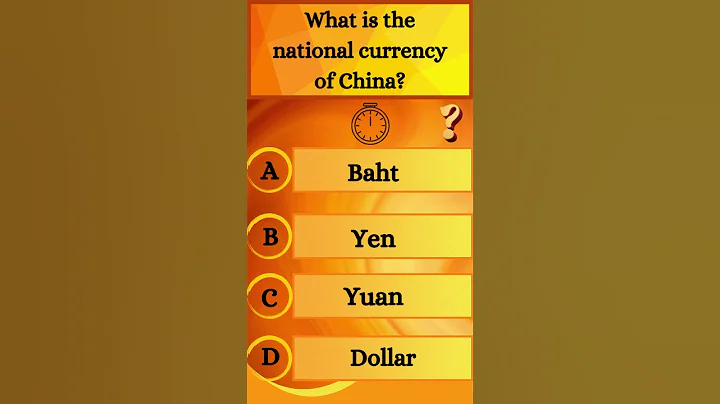 Currency | China | National Currency | General Knowledge | Quiz | Learning Things |  Thoughtful fact