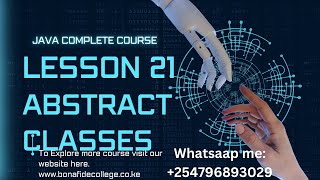 Java Complete Course: 21: Abstract Classes