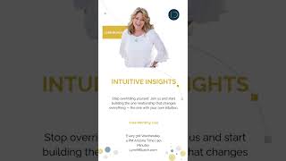 Join us for our next Intuitive Insights event!