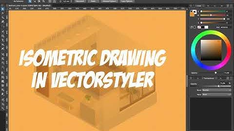 Isometric Drawing in VectorStyler - Part 01