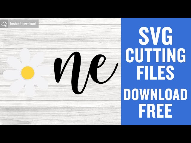 FREE Daisy Split Monogram SVG Flower cut file - Craft House SVG