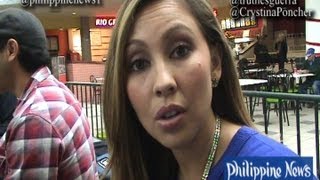 Crystina Poncher talks about Donaire Arce Fight