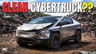 He Crashed His 115K Cybertruck Calls It A Clean Piece