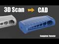 3D Scan to CAD: Shaping with Extrude Cut (Feat. Creality Raptor)