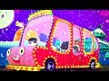 Christmas Wheels On The Bus | Bus Song | Christmas Songs | Nursery Rhymes