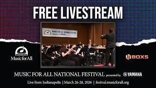 2026 Music For All - Warren - Friday - National Concert Festival