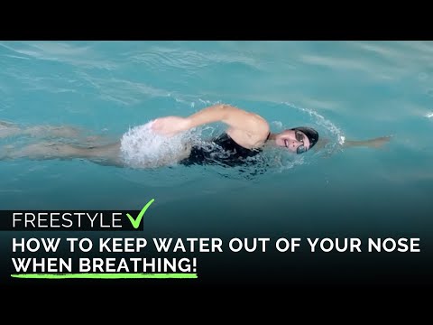 How to Keep Water Out of Your Nose When Breathing! | Freestyle