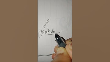lakshita name signaturestyle #song #signature #handwriting #calligraphy