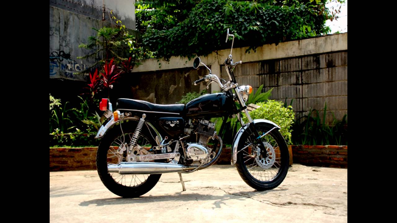 Motor Honda Cb 100 Modifikasi Klasik Youtube