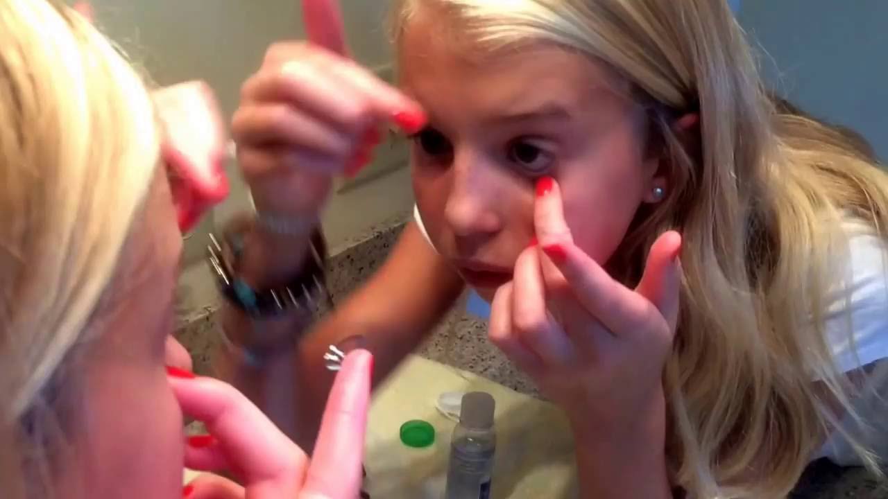 Contact Lens Training by YouTube