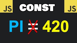 Javascript Constants Are Easy 🚫