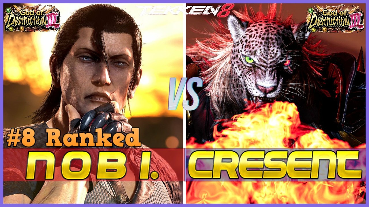 T8 ▰ NOBI (#8 Ranked Dragunov) Vs CRESCENT (Armor King) ▰ Tekken 8 High Level Gameplay