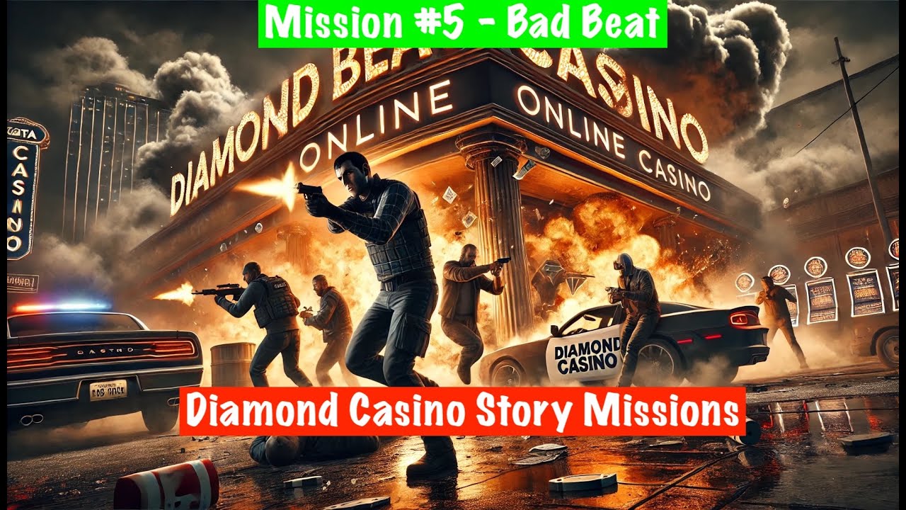 GTA 5 Online Bad Beat Mission 5 Diamond Casino Story Missions 