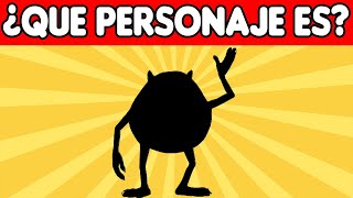 ¿Puedes Adivinar el Personaje de PIXAR SOLO con una Silueta? | ToxoMix