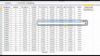 Utiliser les formules Excel   Si, somme si, max, min, nb si et arrondi 22