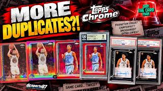 TOPPS HAS A DUPLICATE PROBLEM?! 🚨 | Curry, Wembanyama & Harper