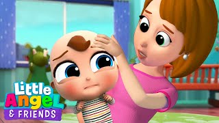 Baby John is Sick | Little Angel And Friends Fun Educational Songs