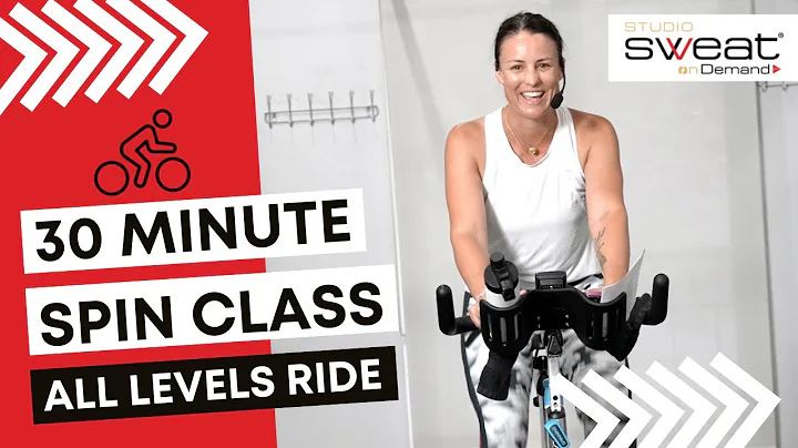 30 Min Spin Class | For Beginners & Indoor Cycling...