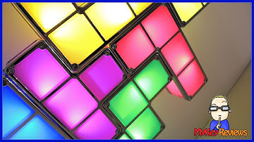 Official Tetris Tetrimino Light/Lamp | Unboxing & Overview | MyKeyReviews